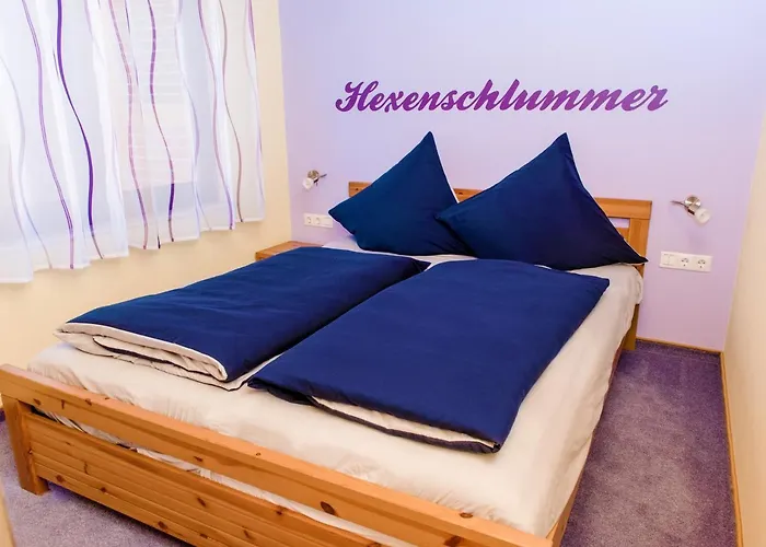 Holiday home Hexenschlummer - Schlafzimmer Und Romantischer Schlafboden